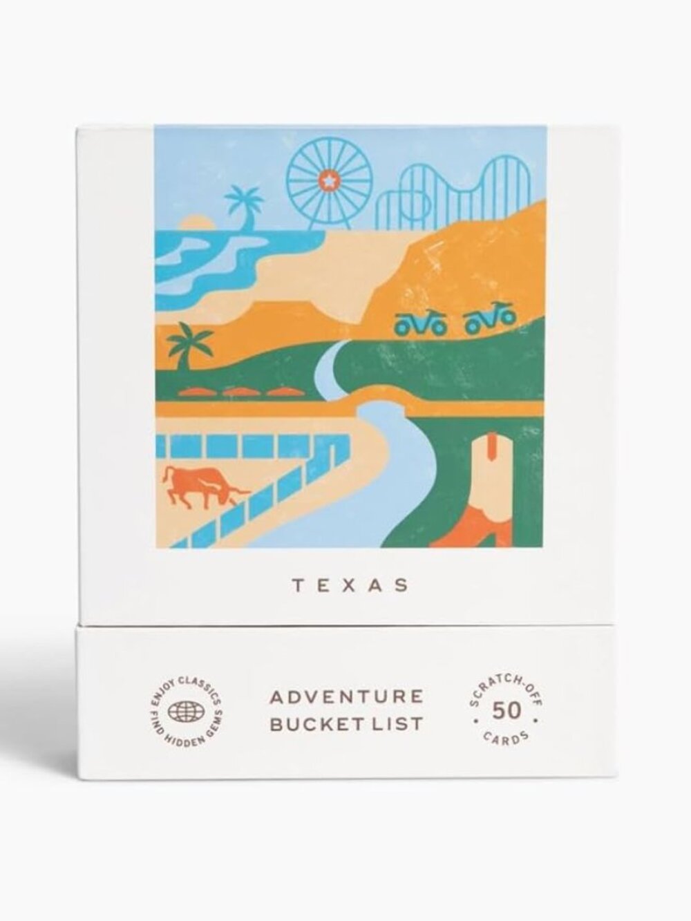 Reach International Outfitters Texas Adventure Bucket List: 50 Scratch-Off Cards